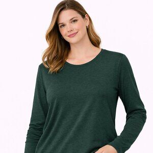 Head Dark Green undershirt long sleeve women's size XL